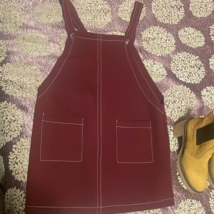 Forever 21 jumper dress. Size L, more like a S/M.